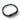 Black ABUS chain lock on a white background
