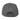 Gray cap with a logo on the back against a white background