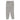 Gray sweatpants with a logo on a white background