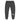 Dark gray sweatpants with a logo on a white background