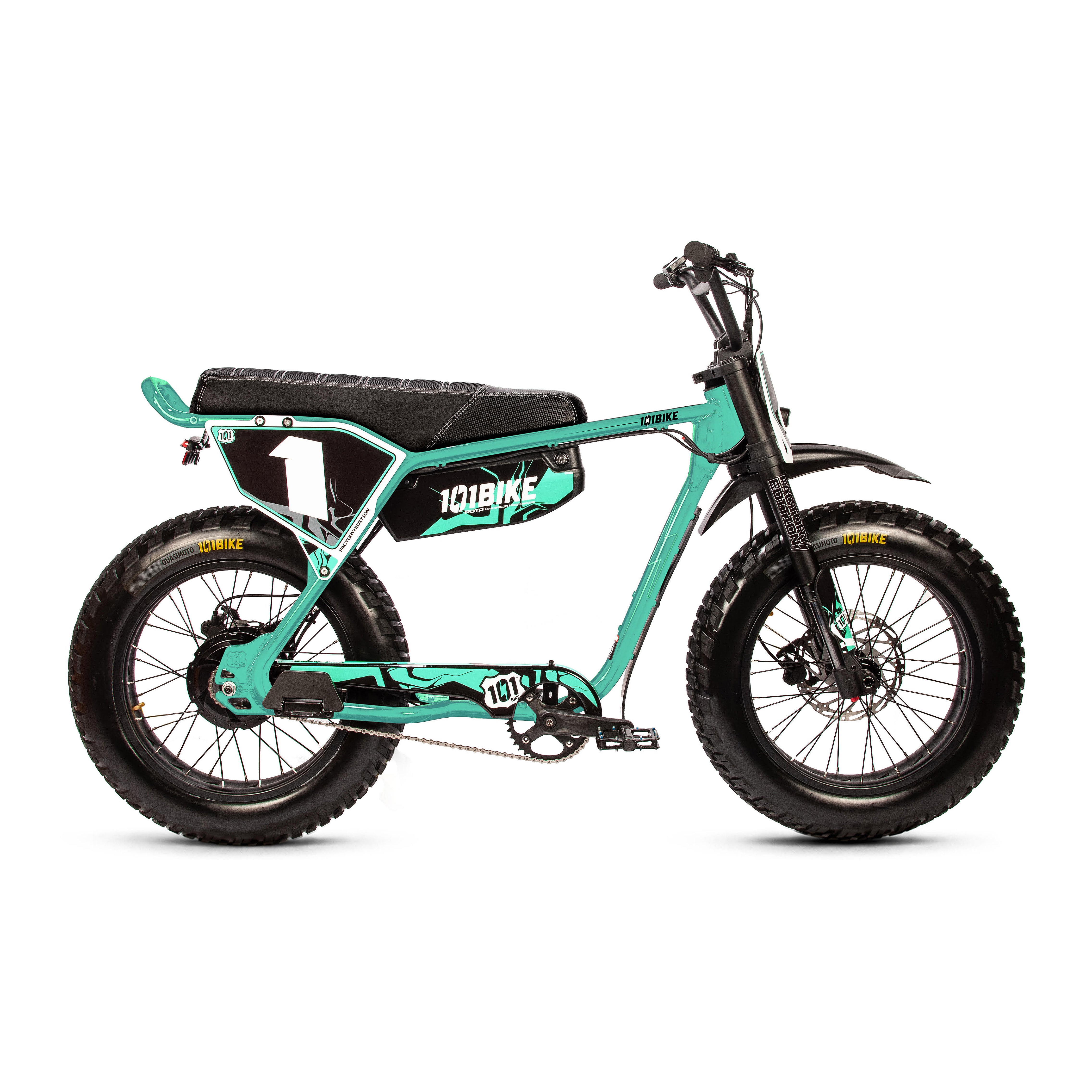 101 FACTORY EDITION E-BIKES Seafoam Green